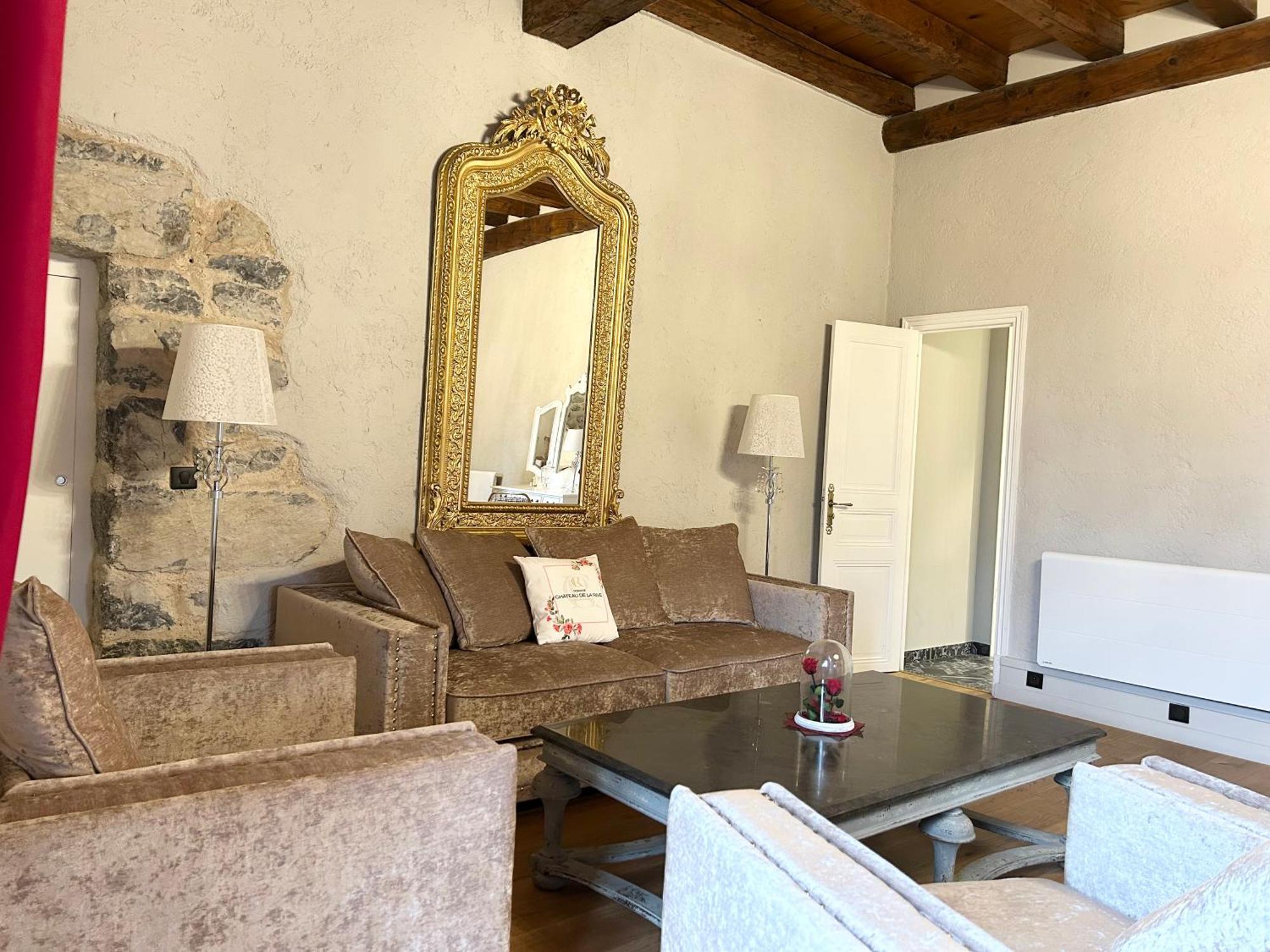 Chateau De La Rive - Suite Prestige - Chambre 2 Personnes Cruet Екстериор снимка
